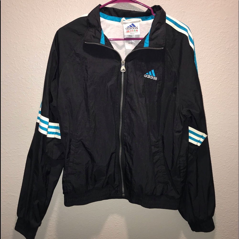 Vintage Adidas windbreaker jacket